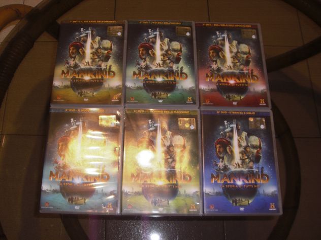 Mankind - La storia di tutti noi. Serie completa 6 DVD ottimi. - Foto 2