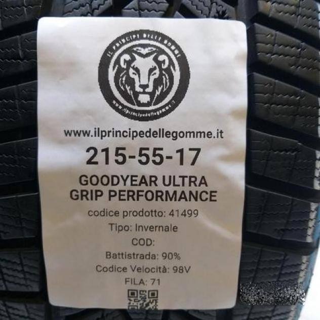 2 gomme 215 55 17 goodyear a41499 - Foto 2
