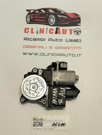 MOTORINO ALZAVETRO ANTERIORE SINISTRO OPEL Antara Serie 20872599 A22DMH (0615)