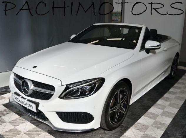 MERCEDES-BENZ C 180 Cabrio Premium Amg Automatica Capote Blu rif. 23811974