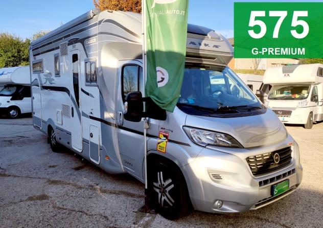 CAMPER LAIKA DUCATO SEMINTEGRALE LETTI GEMELLI GARAGE CLIMATIZZATORE GENERATORE WEBASTO SATELLITARE LITIO GENERALI USATI 575