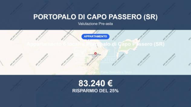 Immobile in asta di 114 m² con più di 5 locali e box auto in vendita a Portopalo di Capo Passero