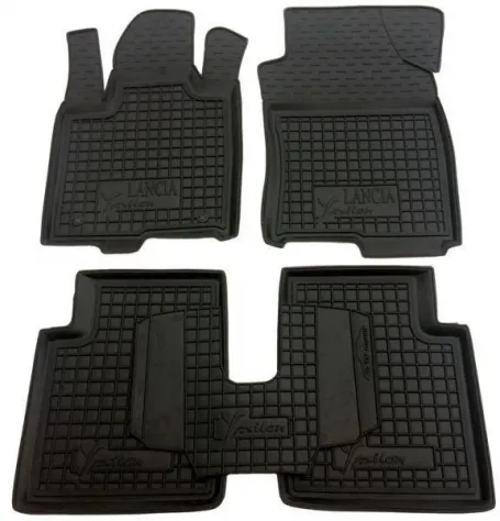 Set tappetini di gomma su misura per Lancia Ypsilon (2011+)