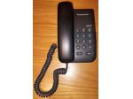 Telefono fisso Panasonic, modello KX-TS3EXB.