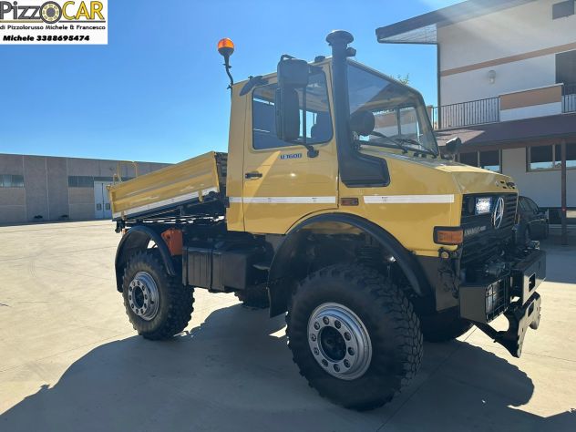 MERCEDES UNIMOG 4X4 U 1600 RIBALTABILE TRILATERALE - Foto 2