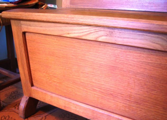 PANCA ANGOLARE IN STILE LEGNO MASSELLO PREZZO REALIZZO - Foto 4