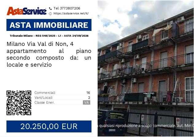 Tribunale Milano - REG 548/2025 - L1 - Tribunale Milano - REG 548/2025 - L1 - ASTA 24/09/2026