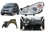 Musata Smart fortwo 2012-14 cofano paraurti kit airbag parafango fanale