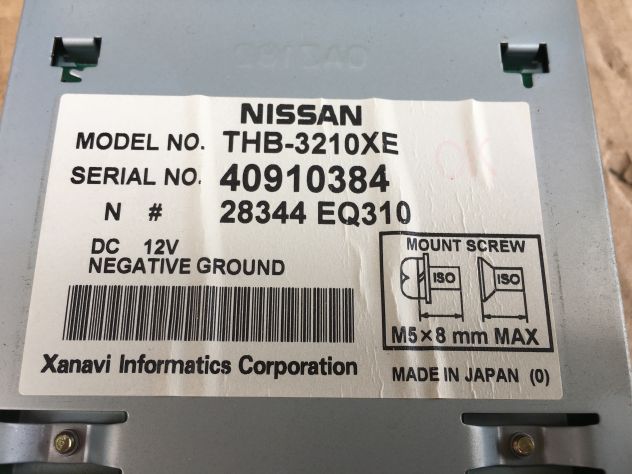 Centralina Sintonizzatore Modulo Radio Navigatore 28344 EQ310 Nissan X-TRAIL 04 - Foto 2