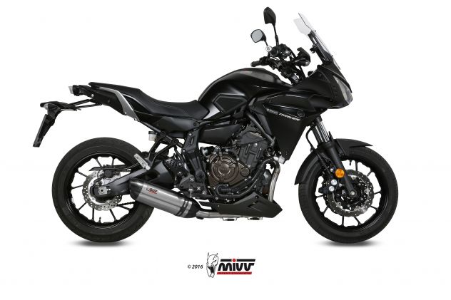 Terminale per Yamaha Tracer 900 Arrow Pro race X-Kone Mivv Oval - Foto 4