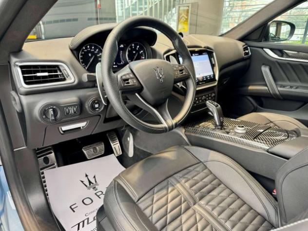 MASERATI Ghibli 3.8 V8 Trofeo 580cv , Blu Denim , Tetto apribile rif. 23802656 - Foto 9