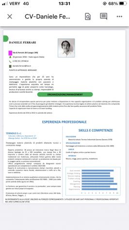 Tecnologo di stampaggio materie plastiche
