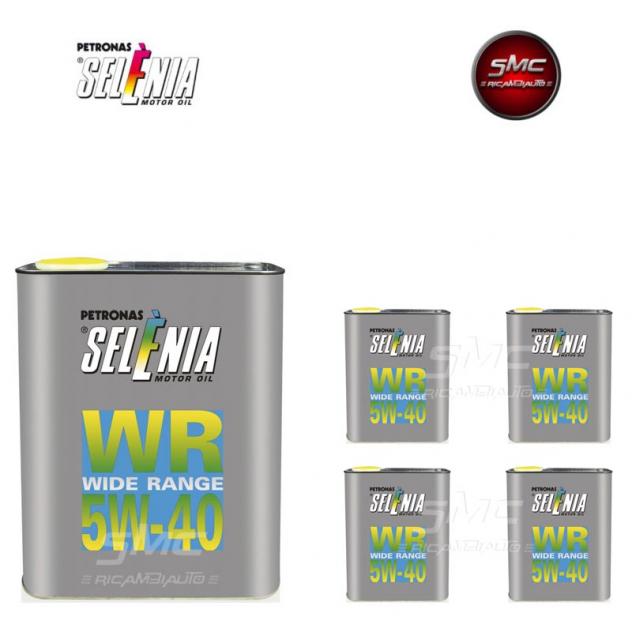 Kit Olio Motore Selenia Wide Range 5W40-10