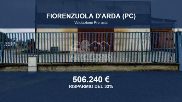 Immobile in asta di 2842 m² in vendita a Fiorenzuola d'Arda