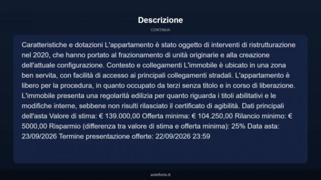 Immobile in asta di 84 m² in vendita a Roma - Foto 5