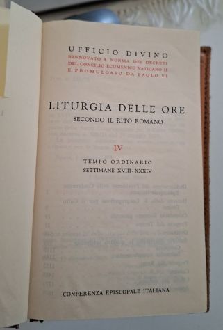 liturgia delle ore - 4 volumi - serie completa - Foto 6