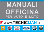 MANUALI D'OFFICINA per Auto e Moto