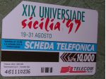 SCHEDA TELEFONICA ITALIA 17U
