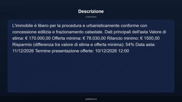 Immobile in asta di 247 m² con più di 5 locali e box auto doppio in vendita a Spoleto - Foto 17