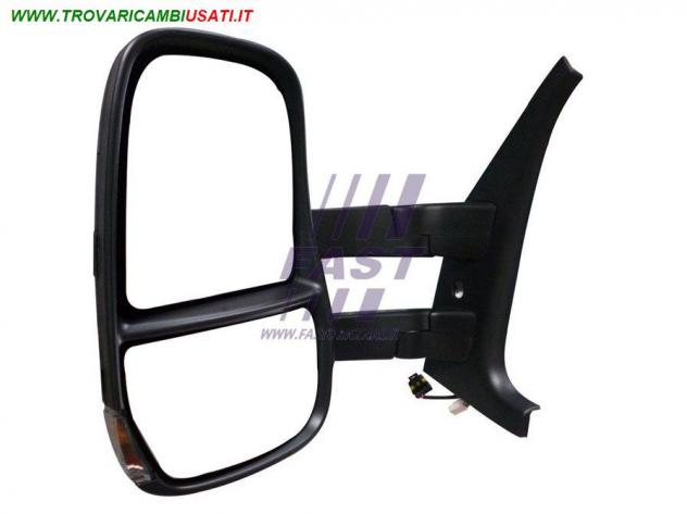 SPECCHIETTO IVECO DAILY 06 MANUALE LUNGO SX RISCALDATO+SENSORE 4 PIN + 4 PIN 11 FT88310