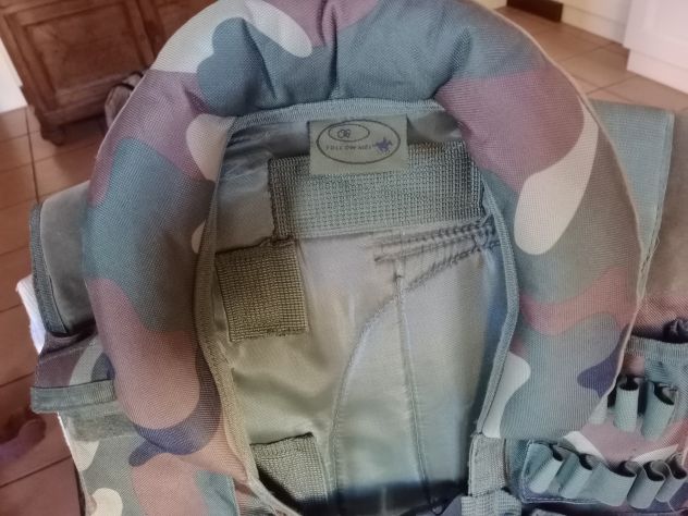 Giubbino mimetico tattico multitasche - Foto 4