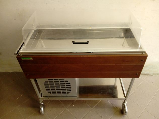 Portavivande Carrello caldo freddo Elettrico con motore 220 Volt