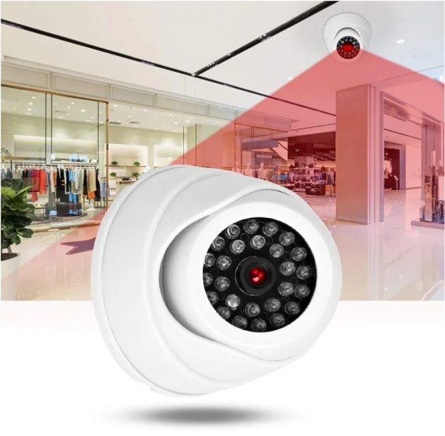 3 finte telecamere sicurezza realistiche, NUOVE - Foto 2
