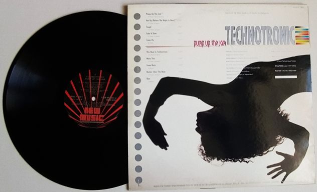 TECHNOTRONIC -Pump Up the Jam- LP Ed New Music Ars Belgium-1989 - Foto 2