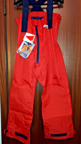 MUSTO COASTAL TROUSERS RED - Salopette Unisex Cerata Nautica