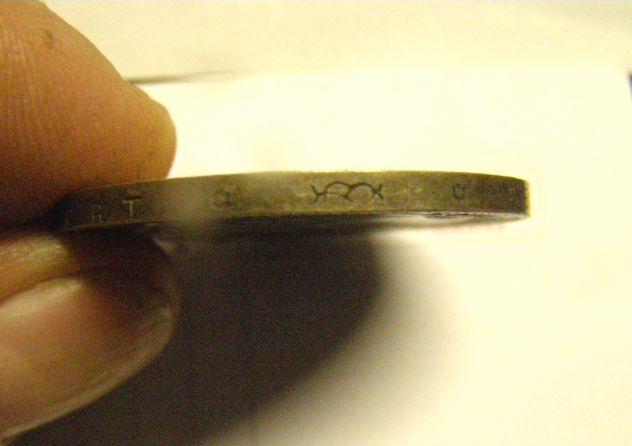 Moneta 5 lire argento 1878 replica - Foto 3