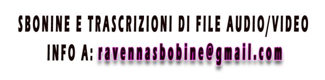 Trascrivo file audio e video