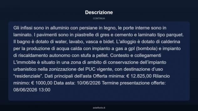 Immobile in asta di 121 m² in vendita a Isola del Cantone - Foto 14