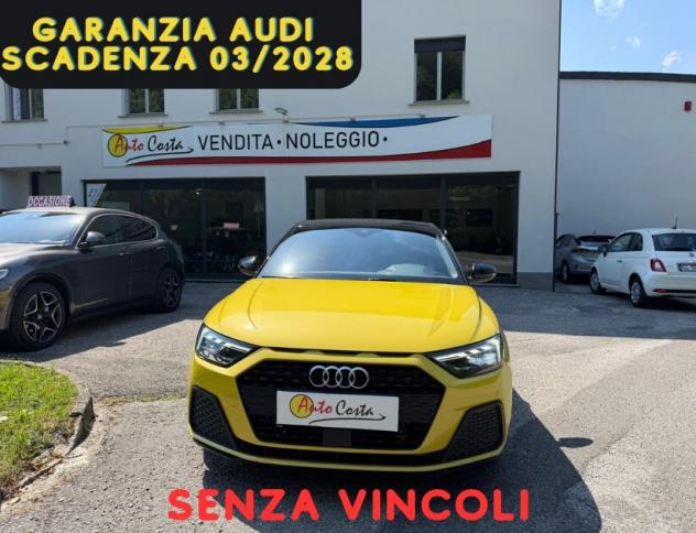 Audi A1 SPB TFSI Identity Black S-line GARANZIA AUDI 2028
