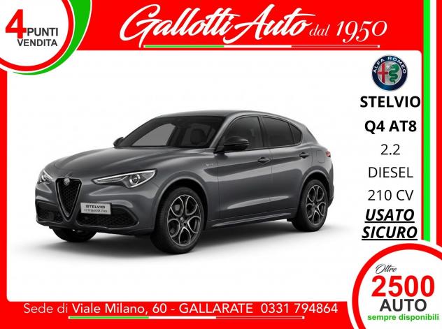 Alfa Romeo Stelvio 2.2 TD 210 CV Sprint AT8 Q4