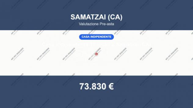 Immobile in asta di 220 m² con più di 5 locali in vendita a Samatzai