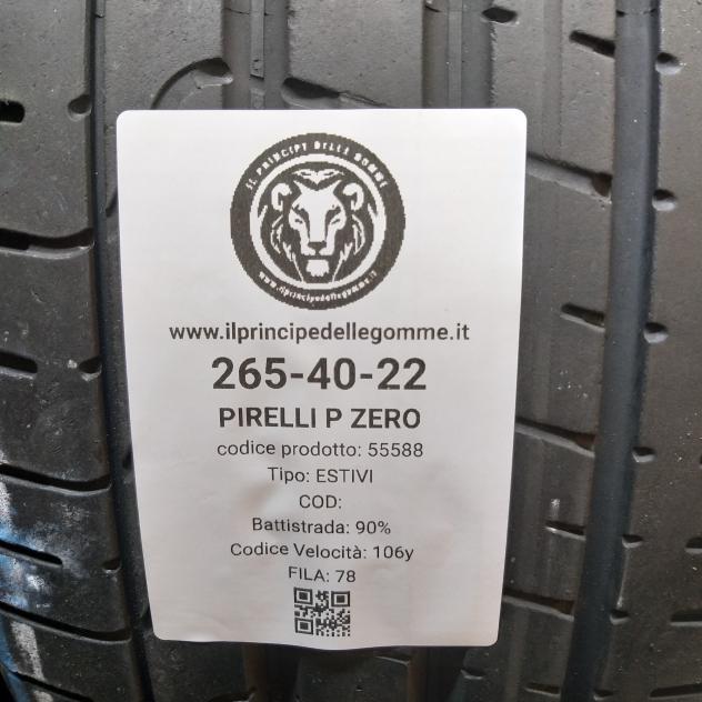 4 GOMME 265 40 22 PIRELLI A55588 - Foto 2