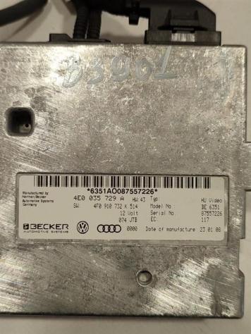 INTERFACCIA PRESA USB/INGRESSO AUX AUDI A6 RS6 Avant Serie C6 (4F5) 4E0035729A BUH (0411) - Foto 2