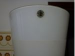 HAND MADE QUALITY CRISTALLO SATINATO con piantana in alluminio altezza 2,20metri