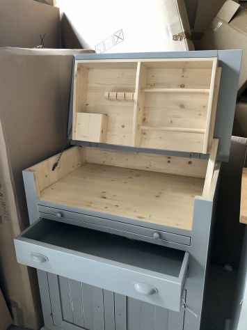 NUOVA MADIA CON PIANO ESTRAIBILE DI LEGNO MASSELLO - Foto 7