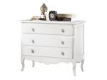 CASSETTIERA SHABBY CHIC CON 3 CASSETTI