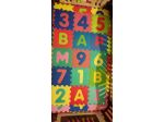 Tappeto a tasselli ammortizzante puzzle per bambini