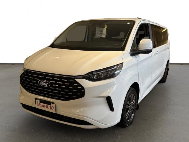Ford Tourneo Custom 320L1H1 2.0 Eco 170cv Auto Titanium X PASSO LUNGO PRONTA CONSEGNA N 1 GRAFITE E 2 BIANCHI - Foto 2