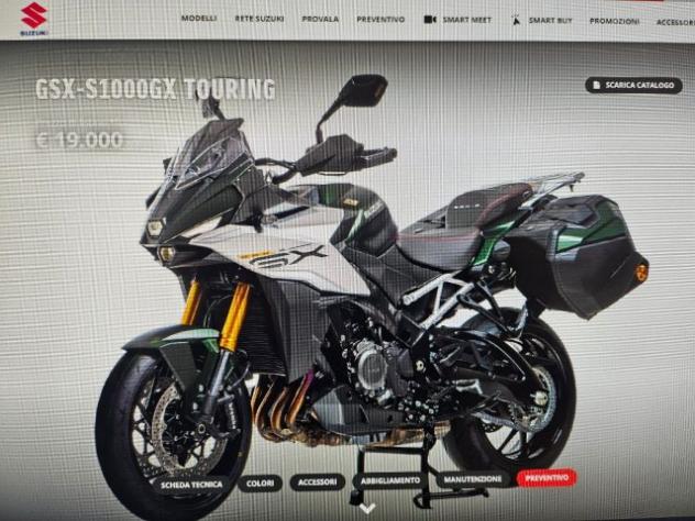 SUZUKI GSX-S1000GX GX 1000 PLUS rif. 20269195