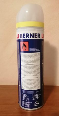 Spray per Marcare Giallo Fluorescente BERNER 500ml cod. 56999 - Foto 2