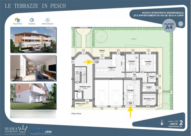 VA0295 - CARPI STUPENDA MAISONETTE TRILOCALE IN A4 - Foto 16