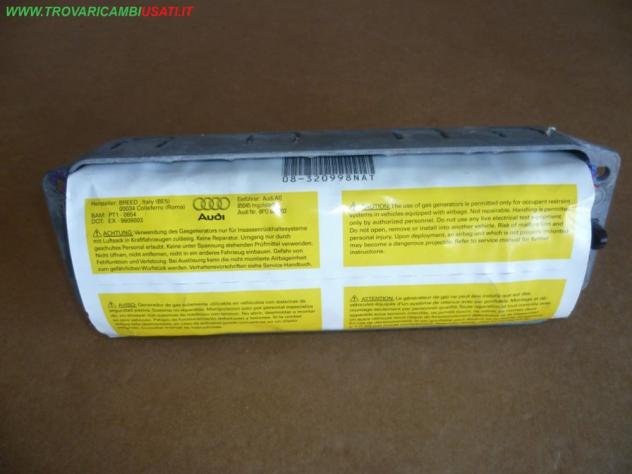 DISPOSITIVO AIR-BAG passeggero 1 SPINA GIALLA 2 PIN AUDI A3 (8P) 3 porte  Carrozzeria  Sicurezza  Airbag  Air-bag passeggero AUDI - A3 3 porte - 01-06
