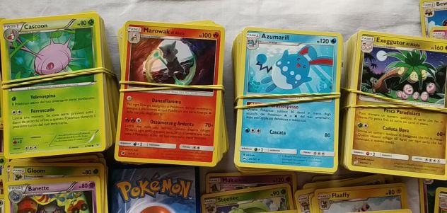 Carte Pokemon lotti pz.100 a scelta