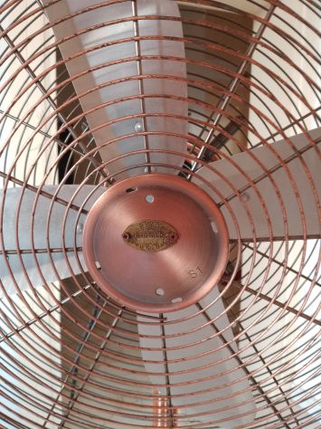 Ventilatore Vintage Con Piantana Tutto In Metallo Da Collezione - Foto 10