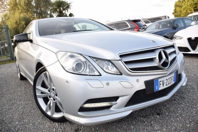 MERCEDES Classe E COUPE 220CDI 170CV AUTOMATICA FULL OPTIONAL - NAVI ANDROID APP CARPLAY - SENSORI - CAM - LED - BIXENO - PELLE