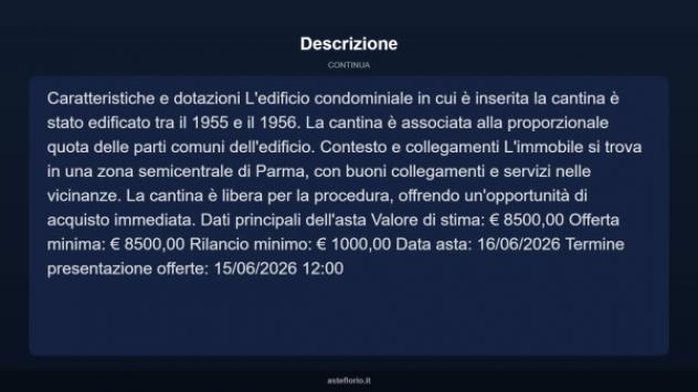Immobile in asta di 15 m² in vendita a Parma - Foto 4